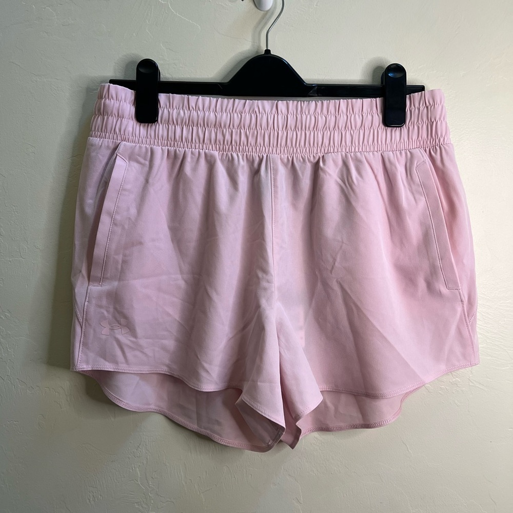 Under Armour Light Pink Women's Athletic Shorts